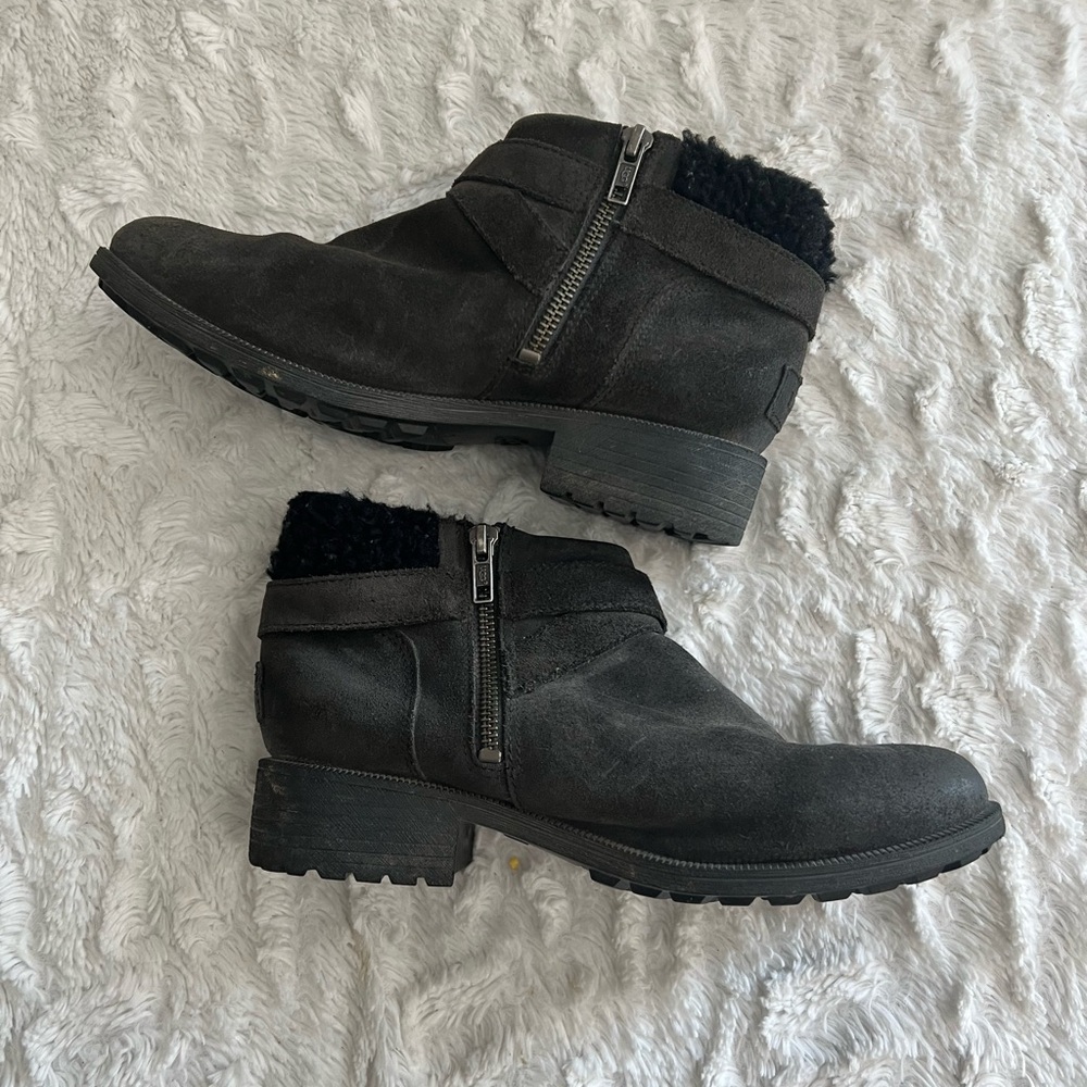 UGG Women's Black Ankle Boots
